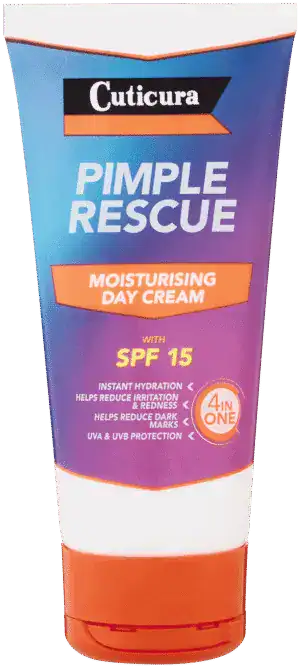 Cuticura Pimple Rescue SPF 15 Moisturising Day Cream 100ml