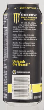 Monster Reserve White Pineapple Flavoured Energy Drink 500ml