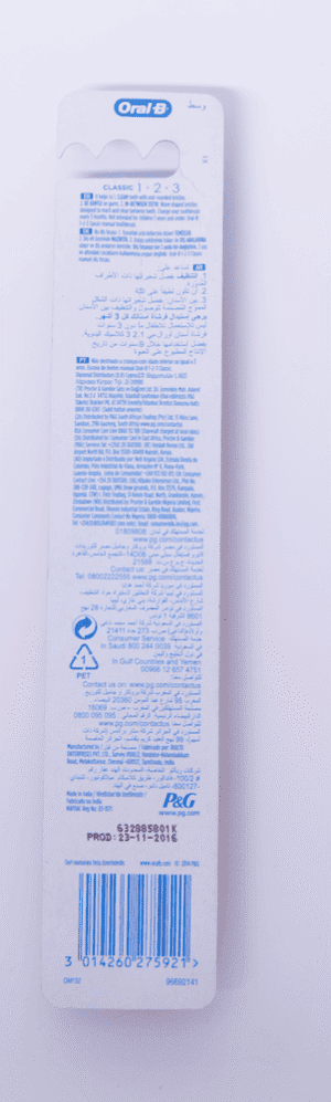 Oral-b CLASSIC MEDIUM 1'S