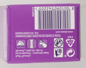 Always Daily Liners Normal Comfort Protect Scented Pantyliners 20pk