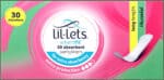Lil-lets SmartFit Unscented Pantyliners 30s