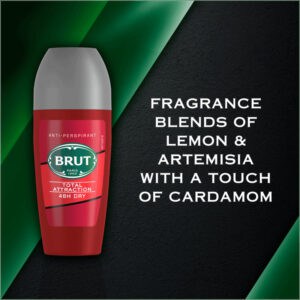 BRUT Total Attraction Antiperspirant Roll-On Deodorant 50ml