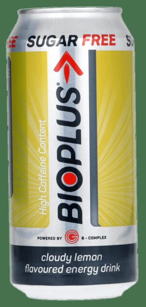 Bioplus Cloudy Lemon Flavoured Sugar Free Energy Drink 440ml