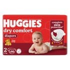 Huggies Dry Comfort Size 2 Disposable Nappies 66pk