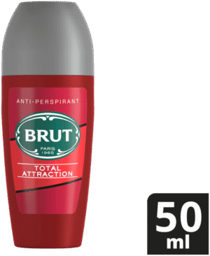 BRUT Total Attraction Antiperspirant Roll-On Deodorant 50ml