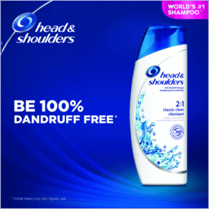 Head & Shoulders Classic Clean 2-In-1 Anti-Dandruff Shampoo 400ml