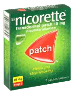 Nicorette 15mg Step 2 Transdermal Patch 7pk