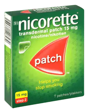 Nicorette 15mg Step 2 Transdermal Patch 7pk