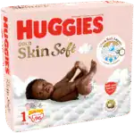 Huggies Gold Size 1 Skin Soft Disposable Nappies 96pk