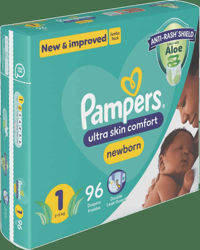 pampers1様 Pampers Size 1 Disposable Nappies 96pk