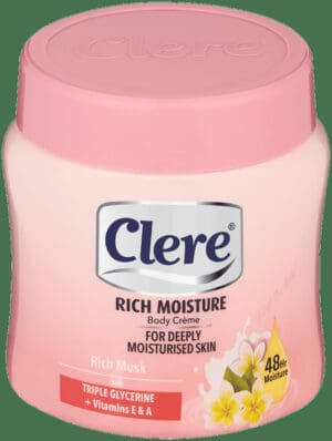 Clere Rich Musk Body Crème 300ml