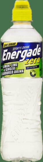 Energade Zero Lemon, Lime & Ginger Flavoured Sports Drink 500ml