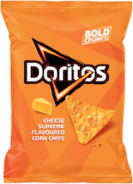 Doritos Cheese Supreme Flavoured Corn Chips 145g - Image 1