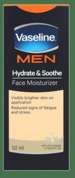 Vaseline Men Hydrate & Soothe Face Moisturizer 50ml