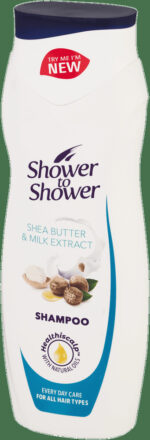 Shower To Shower Shea Butter & Milk Extract Shampoo 400ml