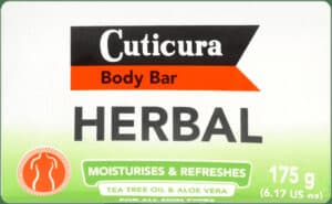 Cuticura Herbal Body Bar 175g