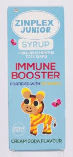 Zinplex Junior Cream Soda Flavour Immune Booster Syrup 200ml