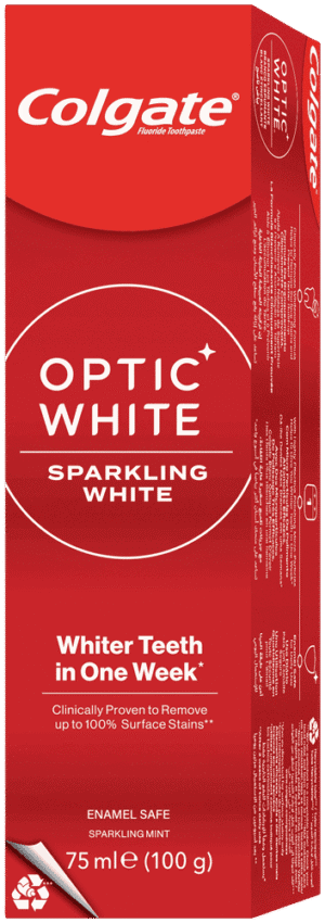 Colgate Optic White Sparkling White Whitening Toothpaste 75ml